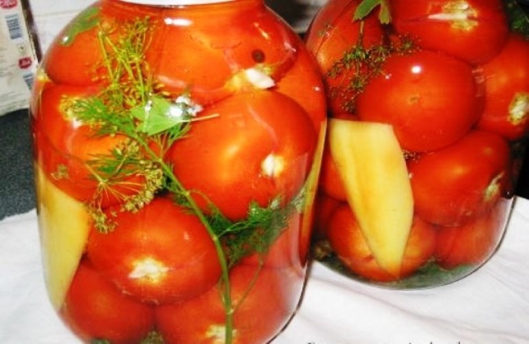 Консервированные помидоры на зиму рецепт с фото пошагово-1