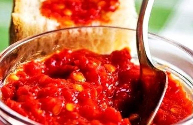 Аджика из помидор и перца на зиму быстрого приготовления рецепт-2