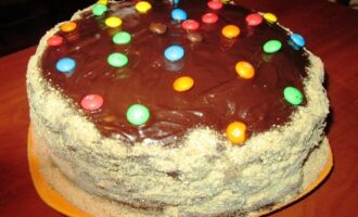 Домашний шоколадный торт-6