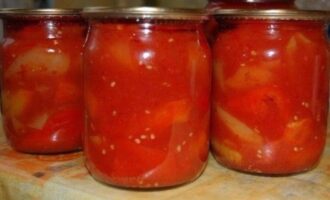 Как приготовить лечо из перца и помидор на зиму рецепт пошагово - 5