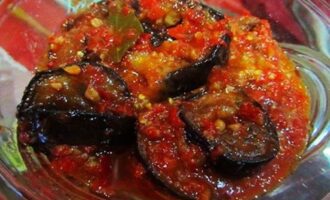 Салат из баклажан на зиму Тёщин язык рецепт с фото пошагово-2